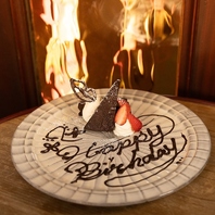 サプライズプレートご用意できます！