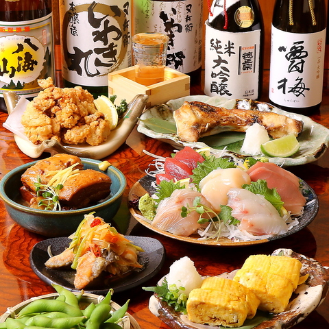 美味しい日本料理と女将オススメの日本酒や焼酎をお楽しみいただけます♪