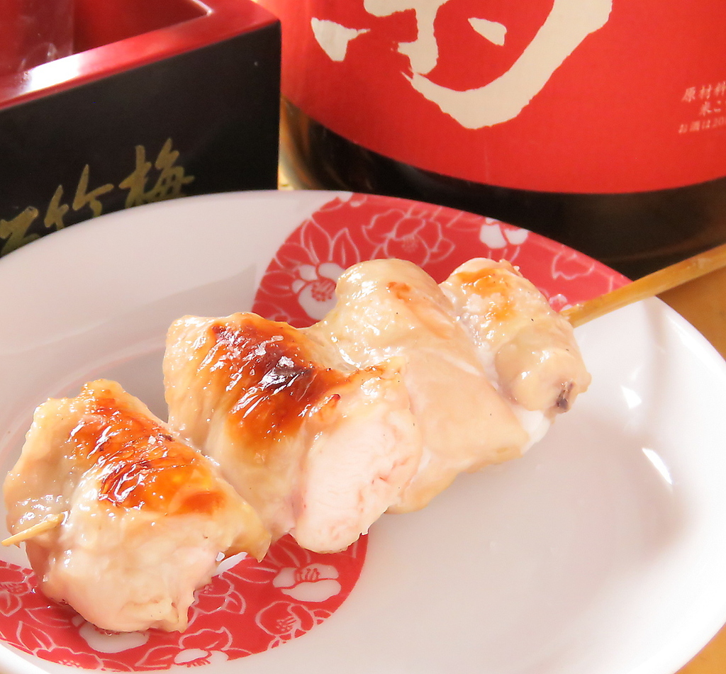 鶏トロ肉とも呼ばれる幻の部位【ふりそで】をリーズナブルなお値段でご提供！ぜひ一度ご賞味ください