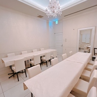 少人数個室もご用意♪ブライズルーム最大24名様まで可