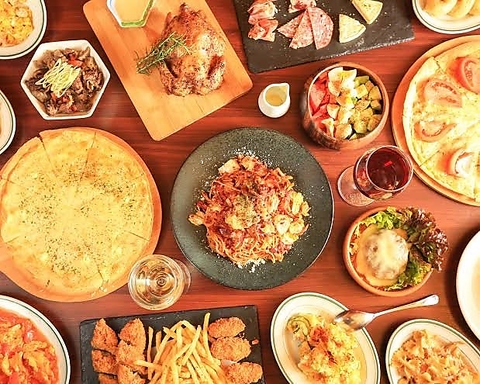 歓送迎会や女子会・誕生日に◎肉×餃子バル【少人数～大人数まで使える完全個室あり】