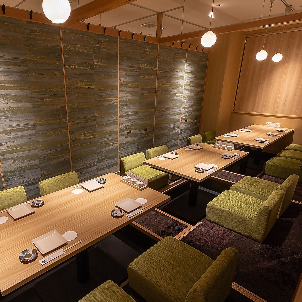 最大30名様までの個室もございます。会社宴会なら『全席個室 じぶんどき 田町三田口駅前店』！