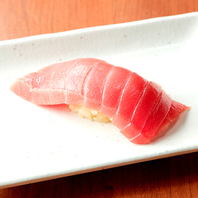 産地直送の新鮮な海の幸を寿司やお造り、逸品で。