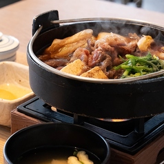 道産牛のすき焼き御膳