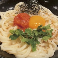 本場博多の熟成明太子うどん