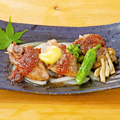 鮪ほほ肉バター焼き