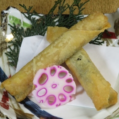 焼きもろこし春巻き