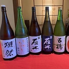 様々な日本酒が楽しめる！