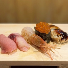 【鮨5貫セット】贅沢づくし