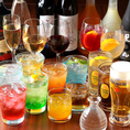 【単品飲み放題】豊富なドリンク各種ご用意しております
