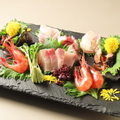 料理メニュー写真&nbsp;本日の刺身三景盛り