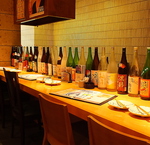 カウンター席もございます。お気軽にどうぞ！