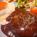 料理メニュー写真&nbsp;広島牛ハンバーグランチ