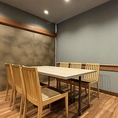 6名席　　個室・半個室もご用意♪3名様から最大30名様も多彩なテーブルでご用意♪