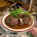 料理メニュー写真&nbsp;自家製黒毛和牛100％ハンバーグ