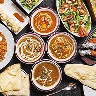 窯焼きタンドリーと楽しむ！大満足の飲み放題付きコース