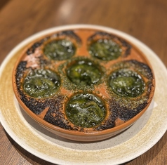 本日の貝の香草バター焼き