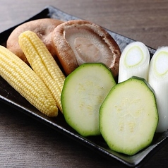 野菜焼き盛り