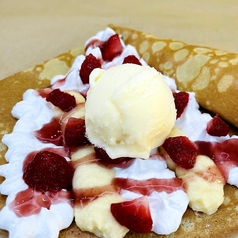 ダブルクリームクラッシュいちごアイス