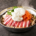 料理メニュー写真&nbsp;豚とろろ鍋