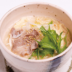 牛骨白湯ミニラーメン