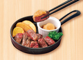 料理メニュー写真&nbsp;牛カットステーキ（80g）