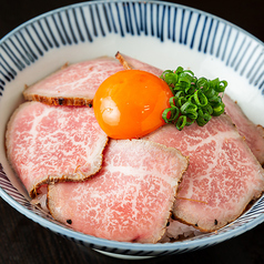 ローストビーフのミニ丼