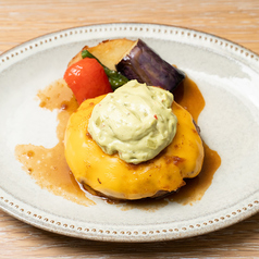 アボカドチーズハンバーグ