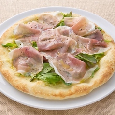 生ハムとルッコラ