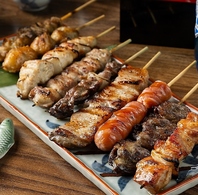【◆炭火香る本格焼き鳥】