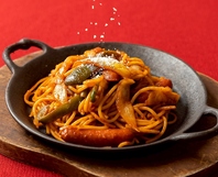 鉄板焼きナポリタン