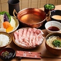 料理メニュー写真 【熟成】白金豚しゃぶ(岩手県花巻産)
