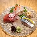 料理メニュー写真&nbsp;刺身三種盛り