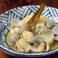 貝だし おでん盛り合わせ 5種