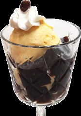 コーヒーゼリー＆アイスクリーム