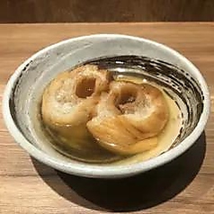 麩のおでん（あご出汁）