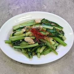 青菜の塩炒め