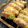 料理メニュー写真 アスパラ巻き/エリンギ/トマト肉巻き　各