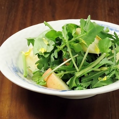 春菊とルッコラのサラダ
