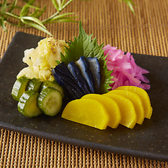 漬物盛り合わせ