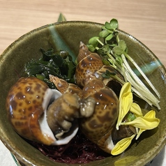 貝のうま煮/干物3種七輪焼き