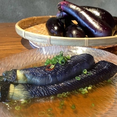 秋茄子の揚げ浸し