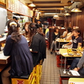 サク飲み・サク飯にぴったりのカウンター席！