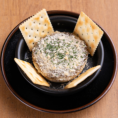 カマンベールとカニ味噌のオーブン焼き