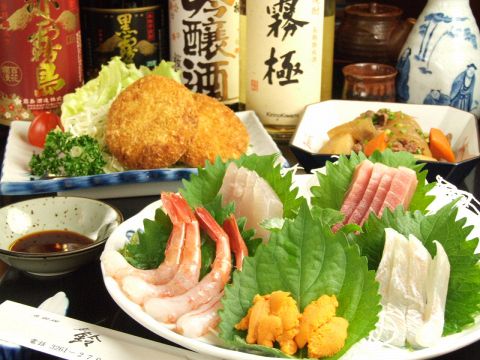 麹町の元魚屋が営む美味しい魚料理が楽しめるお店！自慢の魚を是非ご堪能ください！