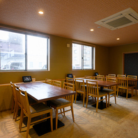 清潔感のある店内が自慢