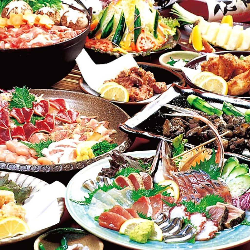 産地直送の素材の味にこだわり抜いた自慢の創作料理★