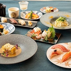 宮島鮨まいもんのコース写真