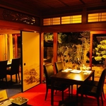 本格四川料理を、和室の庭園を見ながら食べられるのは蓉堂だけ♪