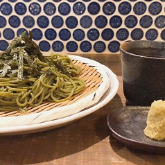 茶そば 冷 ざるそば